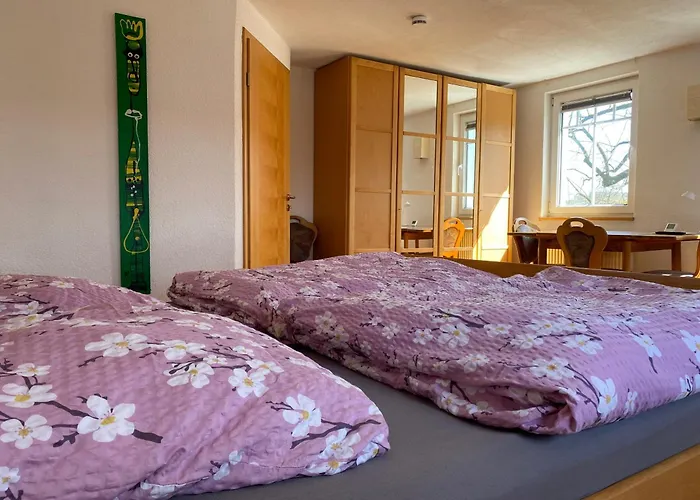 Ferienzimmer Oelhaf Zimmer In Weiss Self Check-In Mit Key-Tresore