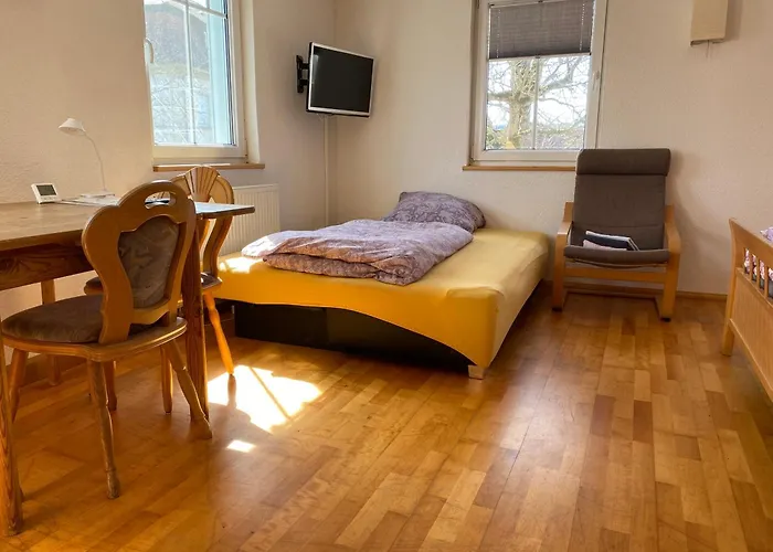 Ferienzimmer Oelhaf Zimmer In Weiss Self Check-In Mit Key-Tresore